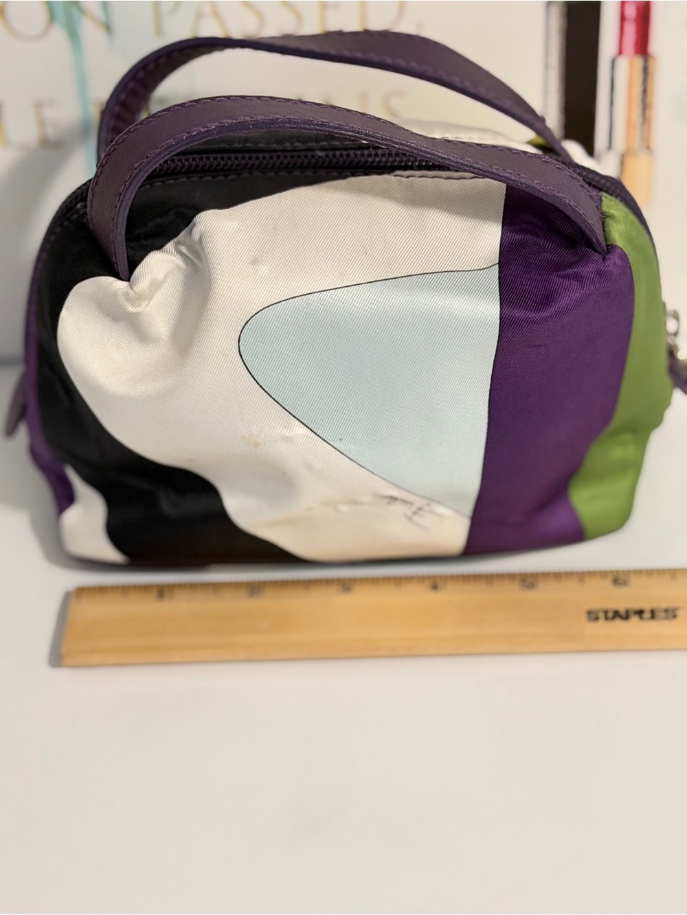 Emilio Pucci small cosmetics bag